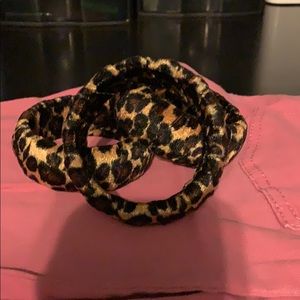 Animal print bracelets